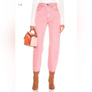 SLVRLAKE London Crop Desert Rose Denim Jeans Size 25